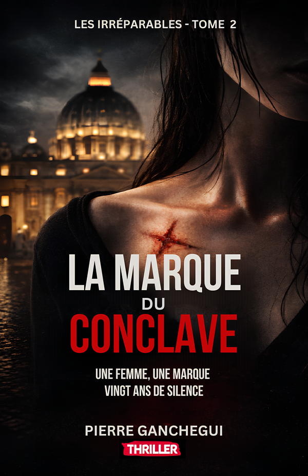 Couverture de La Marque du Conclave, de Pierre Ganchegui