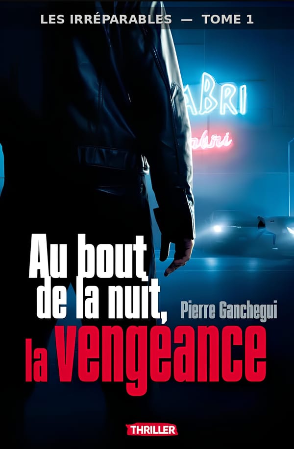 Couverture de Au bout de la nuit, la vengeance, de Pierre Ganchegui