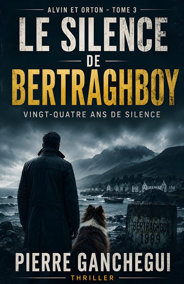 Couverture du Silence de Bertraghboy, de Pierre Ganchegui